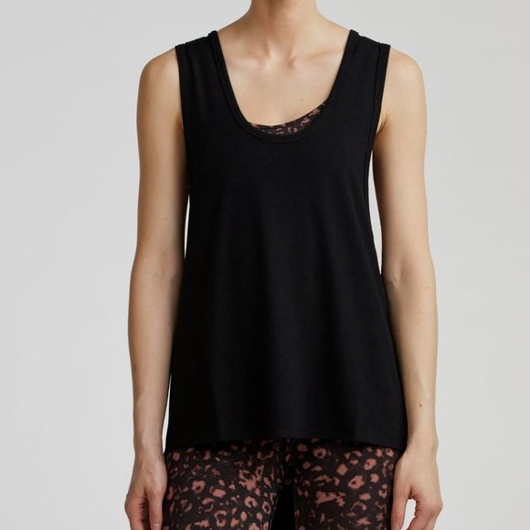 Varley  Long Palmer Tank Black - Picture 1 of 2